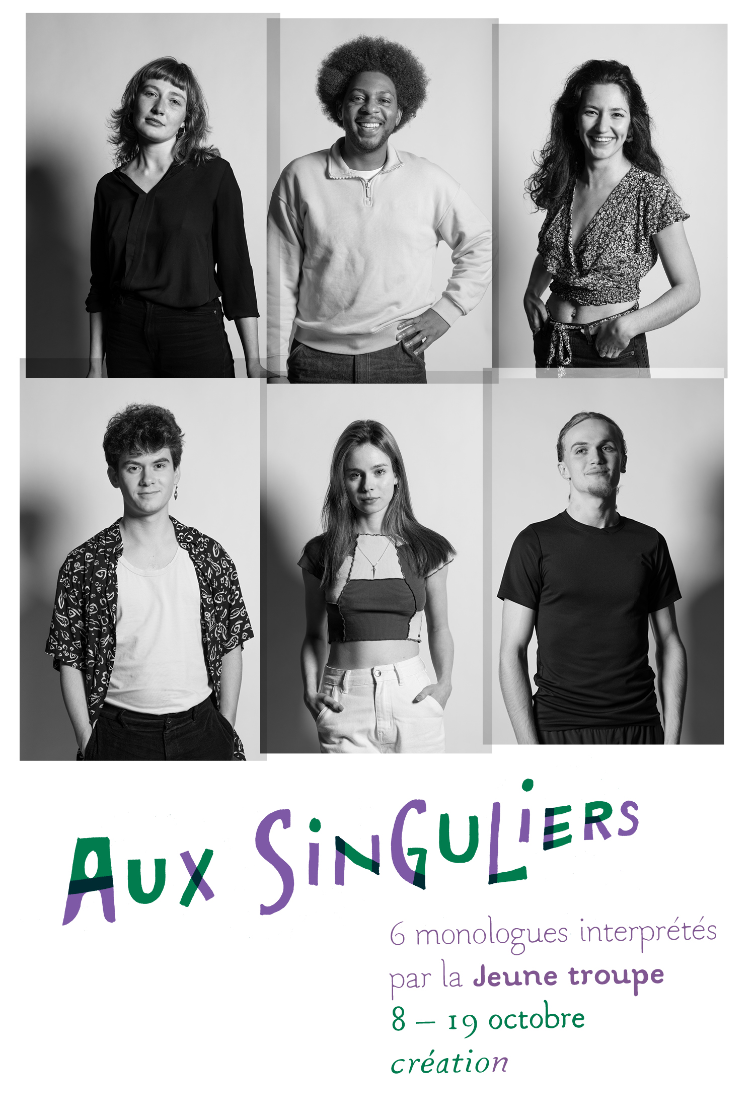 Aux singuliers - du 8 au 19 octobre