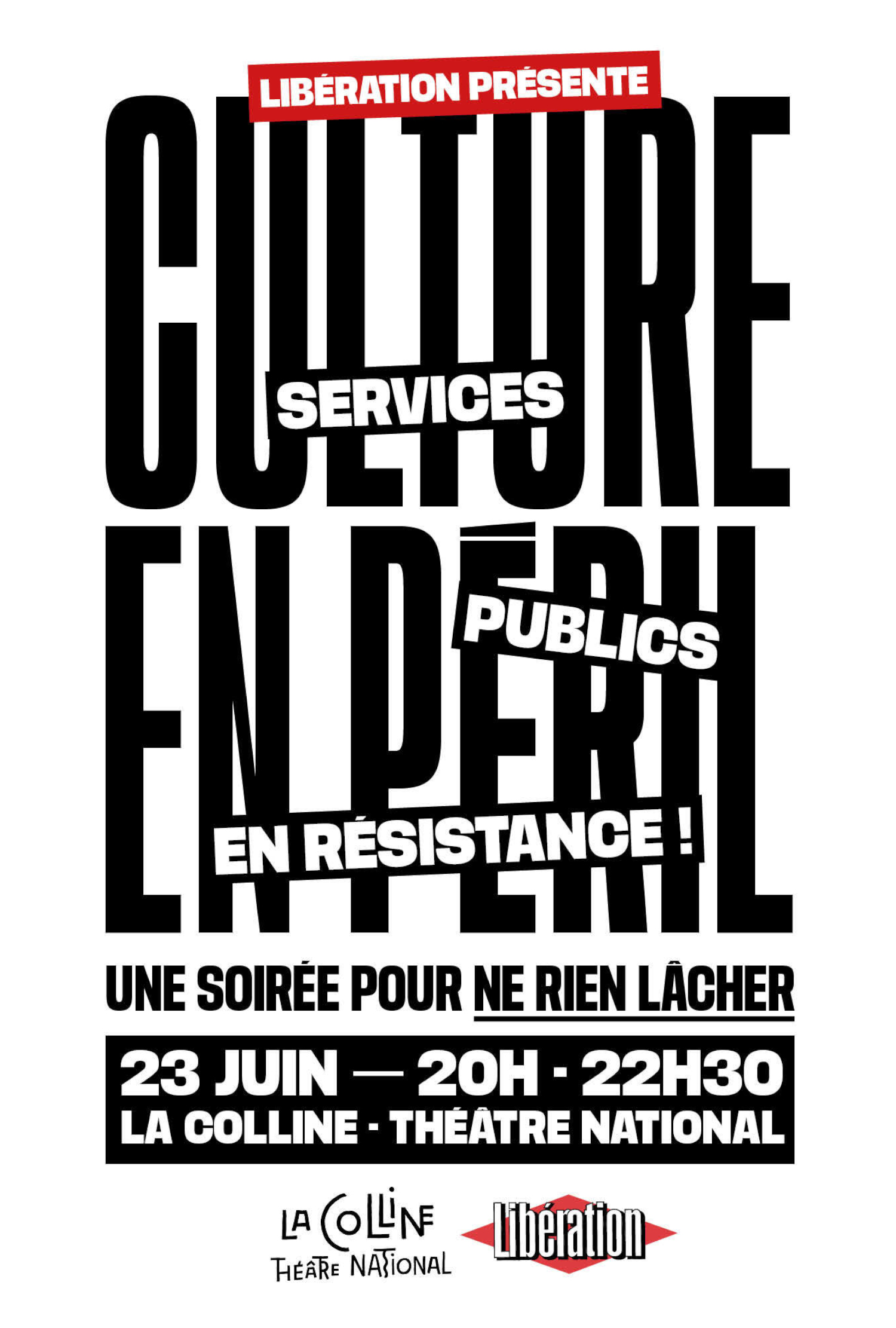 Soirée Libération - Culture en péril