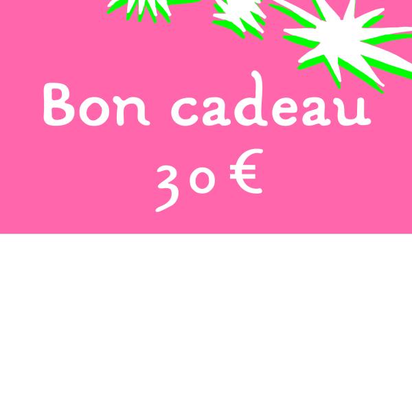 2025 - Bon cadeau 30 euros